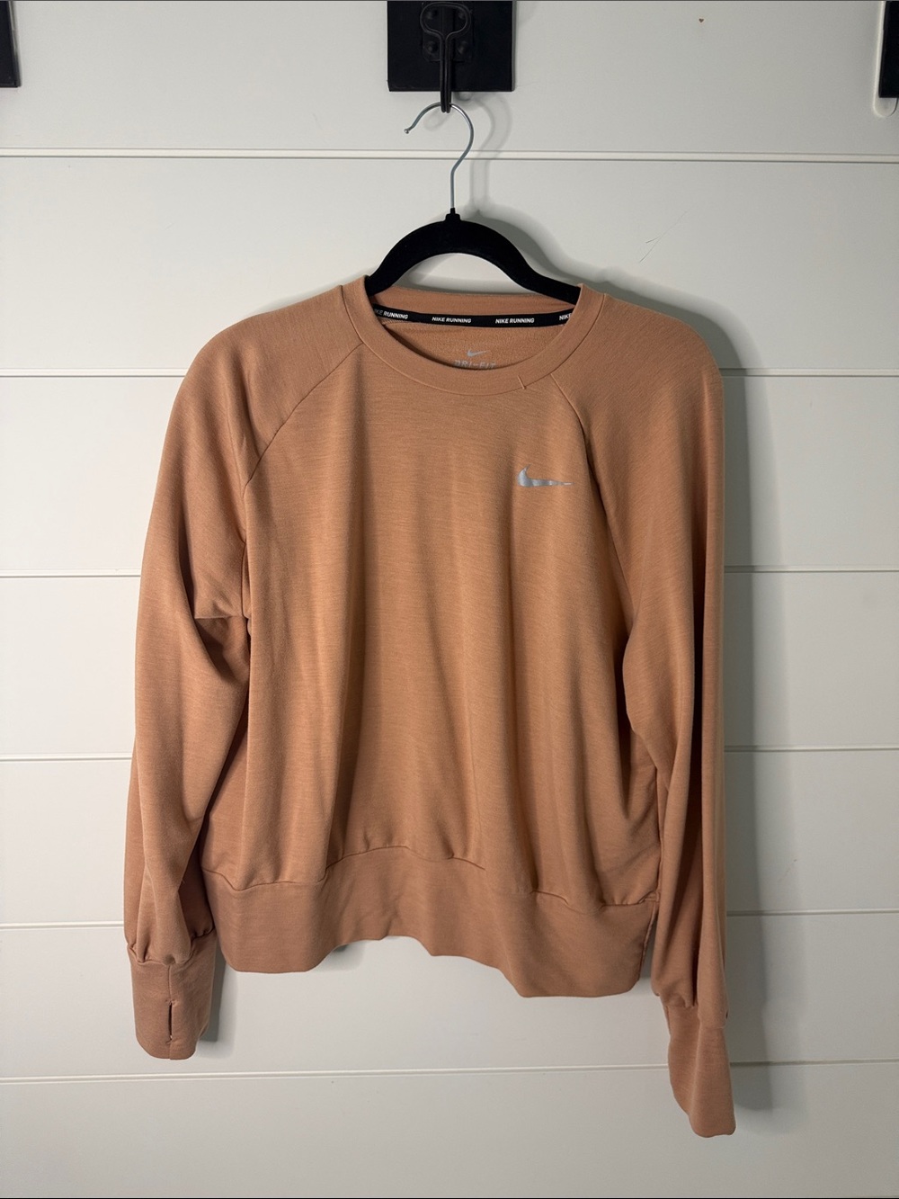 Nike Womens Crewneck Sweatshirt - Dark Cream